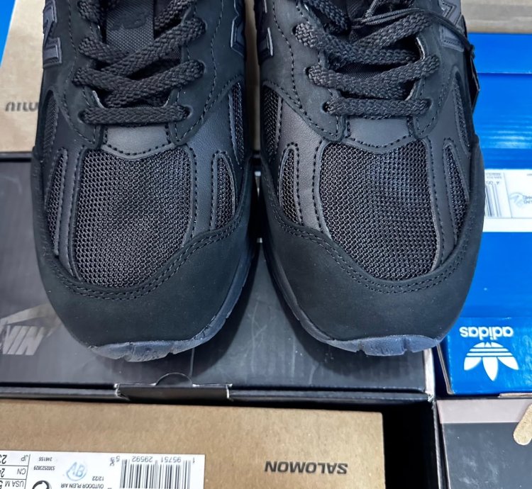 New Balance 991v2 Miuk Stone Island Ghost Pack Black