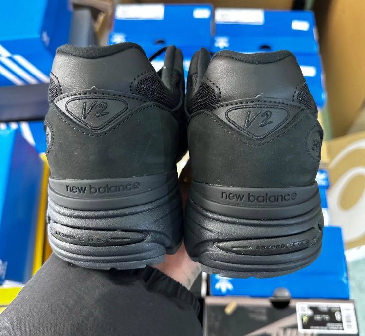 New Balance 991v2 Miuk Stone Island Ghost Pack Black