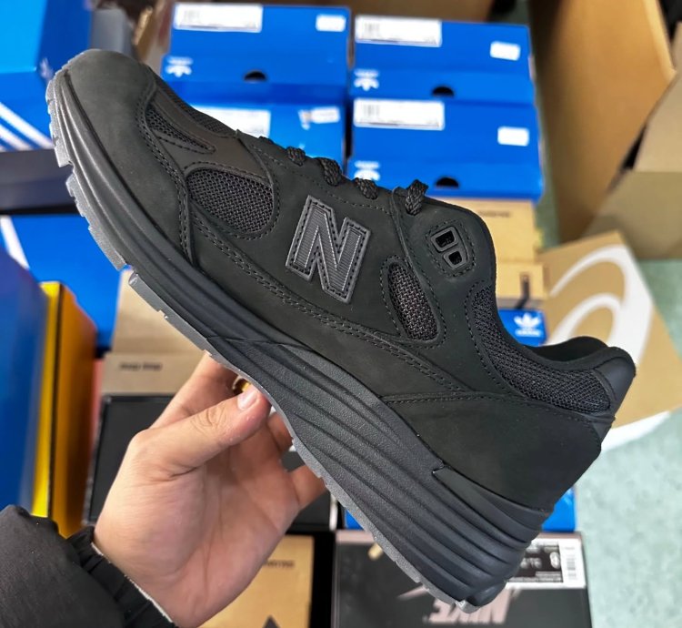 New Balance 991v2 Miuk Stone Island Ghost Pack Black