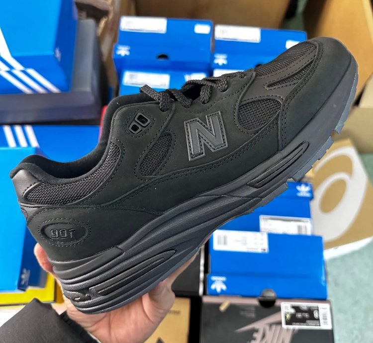 New Balance 991v2 Miuk Stone Island Ghost Pack Black