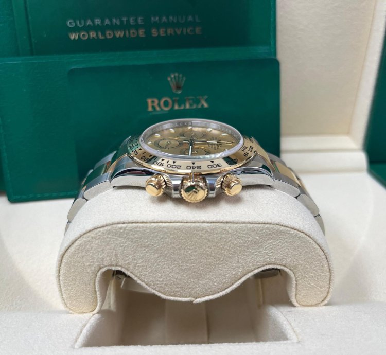 Rolex Daytona Yellow Rolesor Cosmograph Daytona 40 Watch - Champagne Index Dial 116503