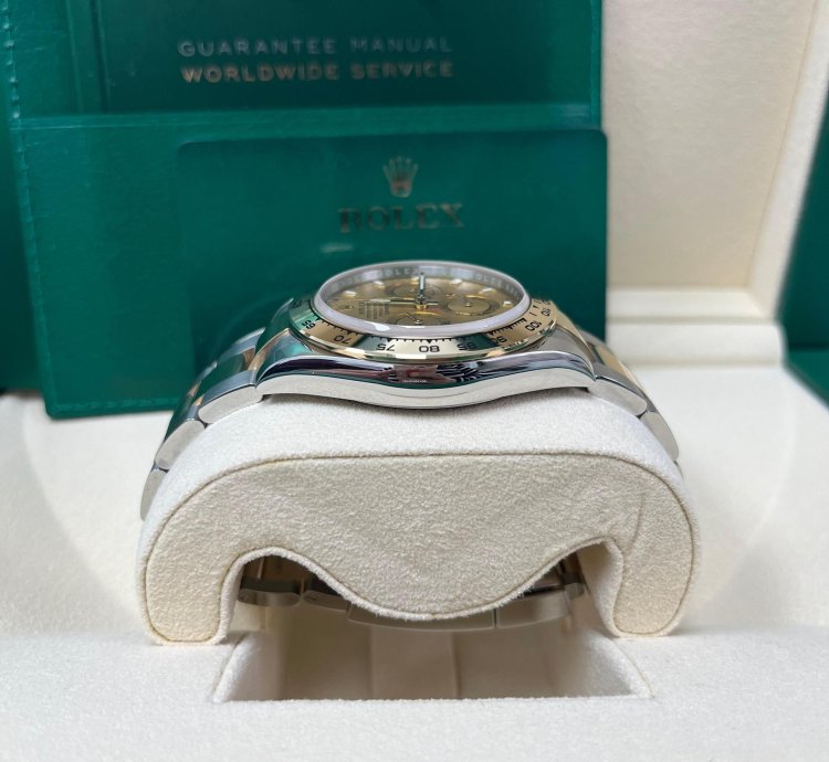 Rolex Daytona Yellow Rolesor Cosmograph Daytona 40 Watch - Champagne Index Dial 116503