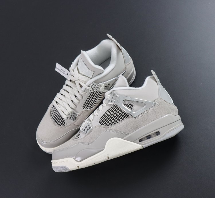 Nike Air Jordan 4 Light Iron Ore Frozen Moments Aq9129-001