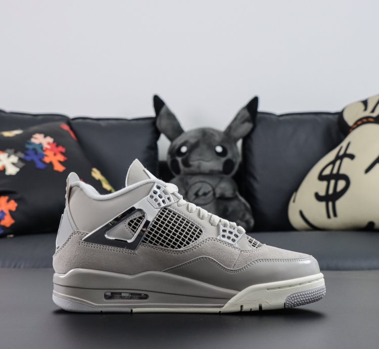 Nike Air Jordan 4 Light Iron Ore Frozen Moments Aq9129-001