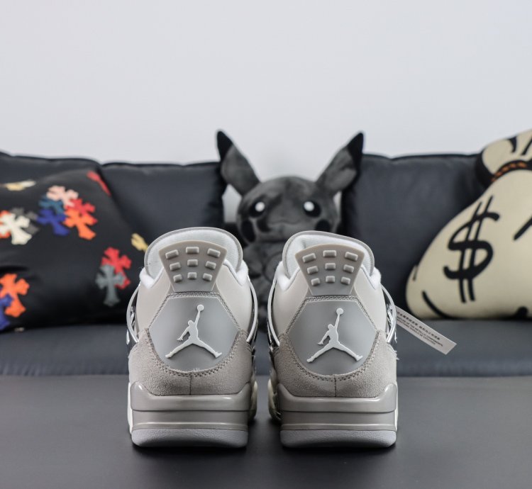 Nike Air Jordan 4 Light Iron Ore Frozen Moments Aq9129-001