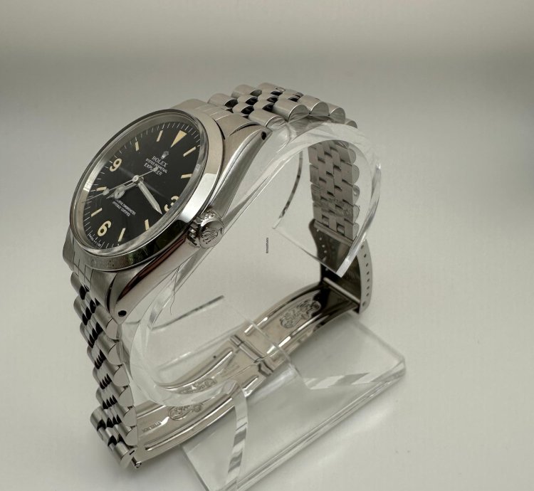 Rolex Explorer 1975 Jubilee Original Box And Rolex Card