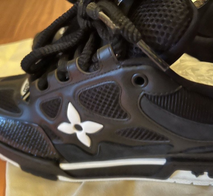 Louis Vuitton Sk8 Skate Shoes 8 5 Lv Black Virgil Abloh