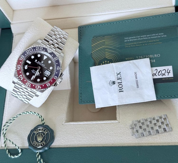 Rolex Gmt-master Ii 100 New 2024 Unworn Original Invoice Lc100 5 Extra Link