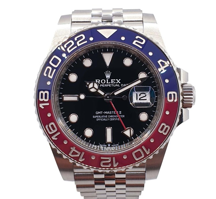 Rolex Gmt-master Ii 12-2020 Jubilee-band Ungetragen Teilverklebt