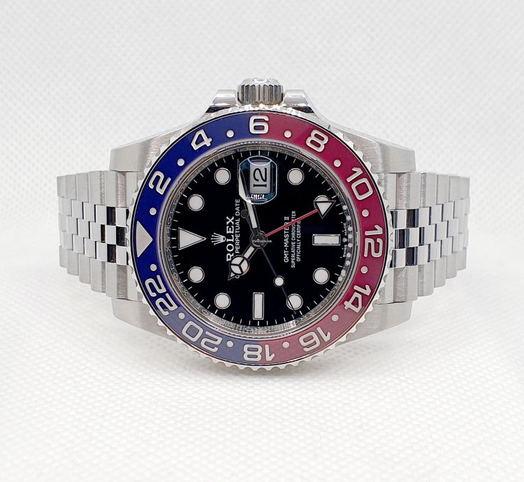 Rolex Gmt-master Ii 12-2020 Jubilee-band Ungetragen Teilverklebt