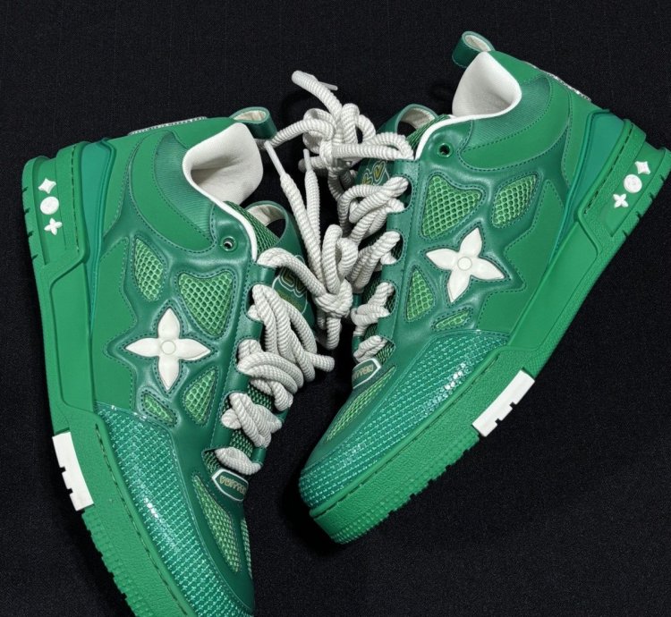 Louis Vuitton Skate Green Sneaker