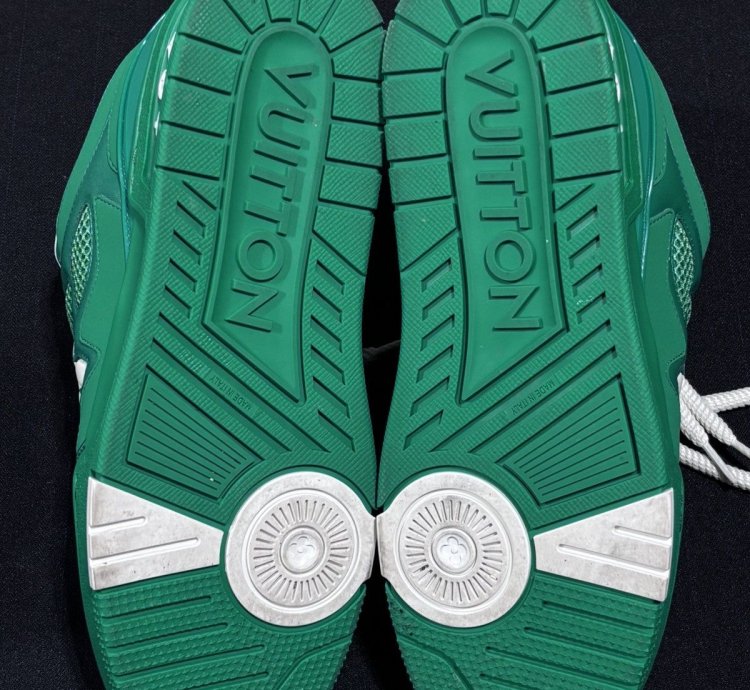 Louis Vuitton Skate Green Sneaker