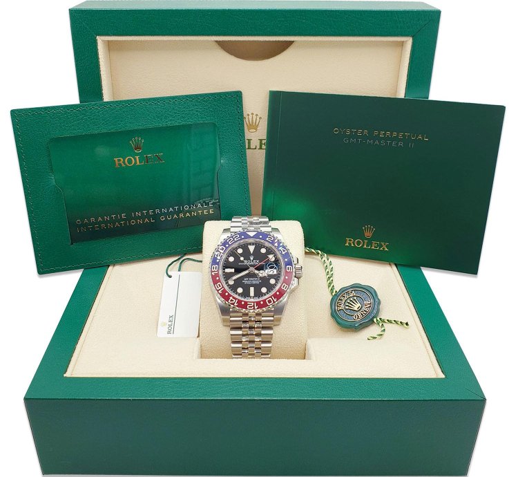 Rolex Gmt-master Ii 12-2020 Jubilee-band Ungetragen Teilverklebt