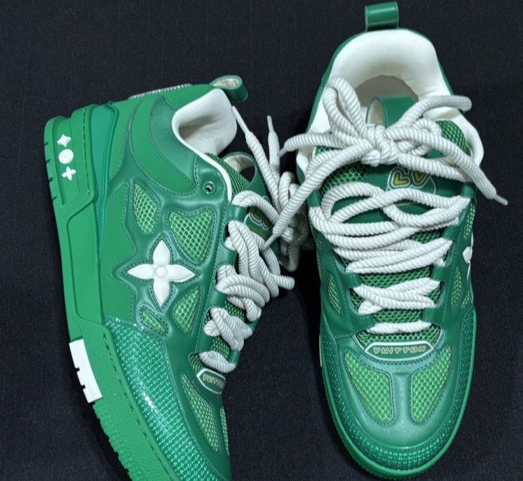 Louis Vuitton Skate Green Sneaker
