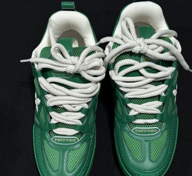Louis Vuitton Skate Green Sneaker