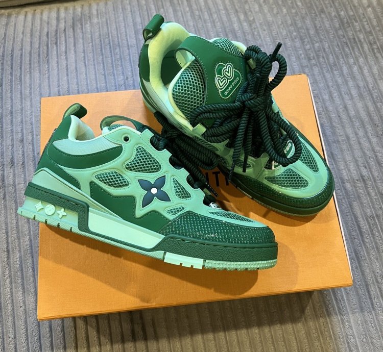 Louis Vuitton Skate Sneaker Green