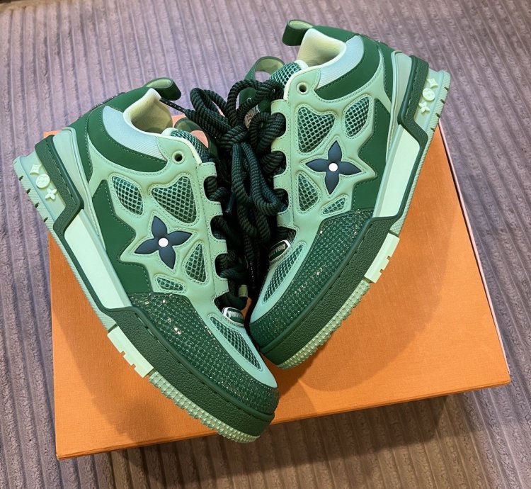Louis Vuitton Skate Sneaker Green