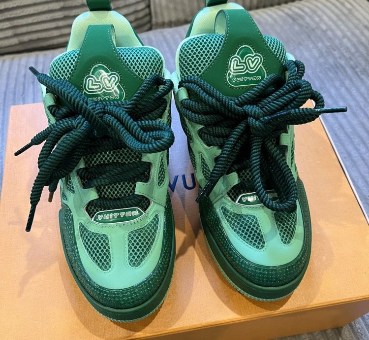 Louis Vuitton Skate Sneaker Green
