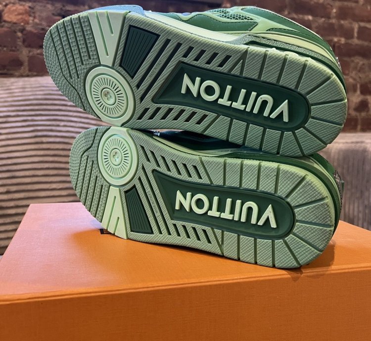 Louis Vuitton Skate Sneaker Green