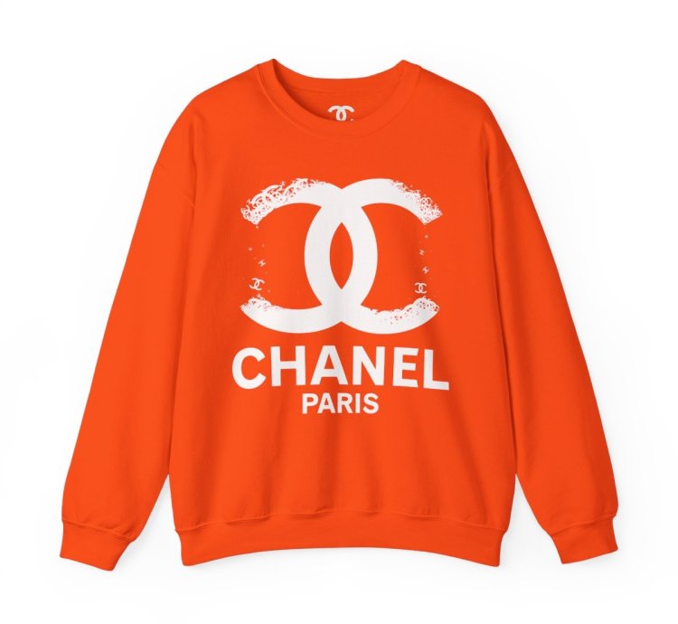 Chanel Sweatshirt Break Orange Size Usa