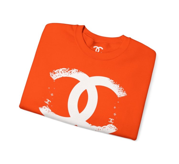 Chanel Sweatshirt Break Orange Size Usa