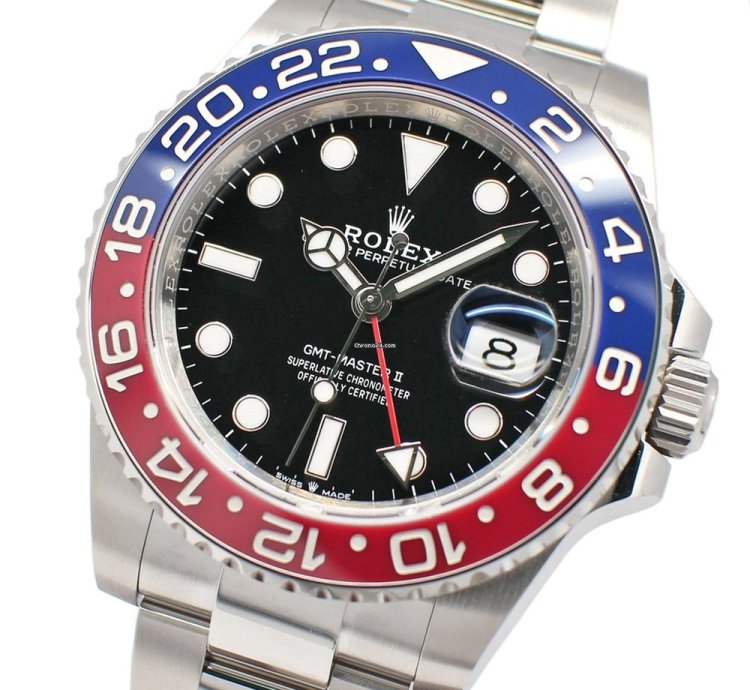 Rolex Gmt-master Ii 126710blro Automatic Steel Like New Unworn