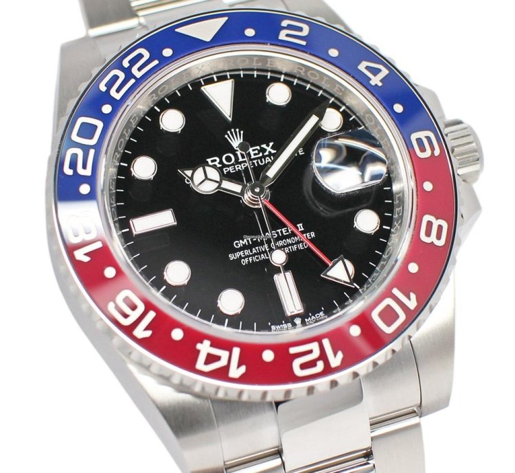 Rolex Gmt-master Ii 126710blro Automatic Steel Like New Unworn