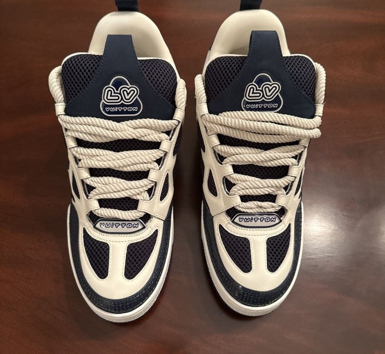 Louis Vuitton Skate Sneaker Marine