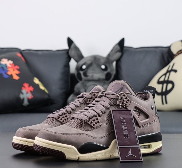 A Ma Maniere X Nike Air Jordan 4 Retro Violet Ore Dv6773-220