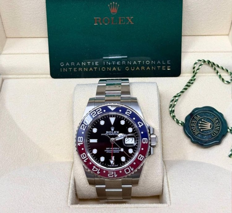 Rolex Gmt-master Ii 126710blro Gmt-master Ii Pepsi Steel Black Dial Oyster