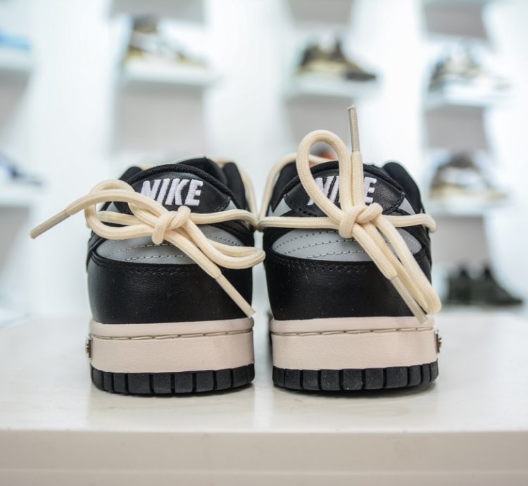 260 Yc Version Nike Dunk Low Metal Punk Black White Gold Dd1391-10012