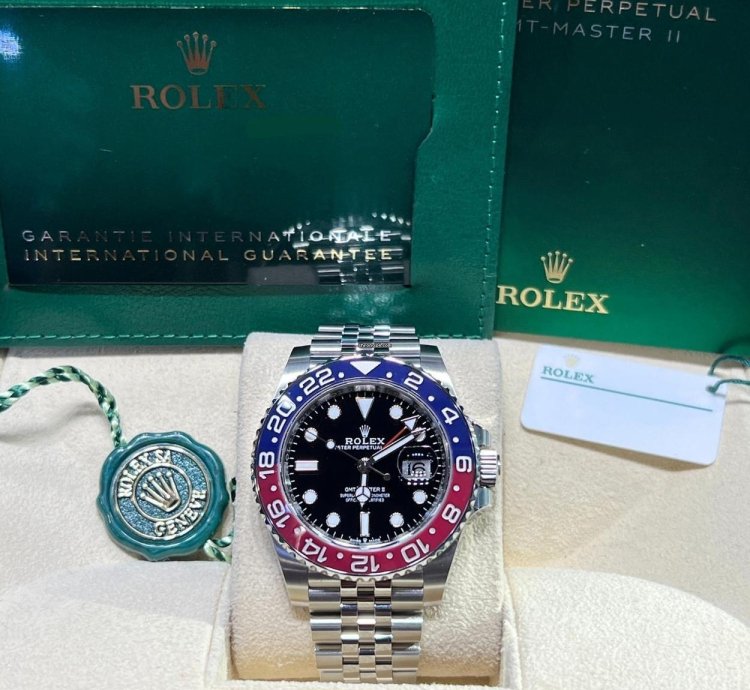 Rolex Gmt-master Ii 126710blro Gmt-master Ii Pepsi Steel Black Jubilee
