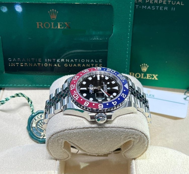 Rolex Gmt-master Ii 126710blro Gmt-master Ii Pepsi Steel Black Jubilee