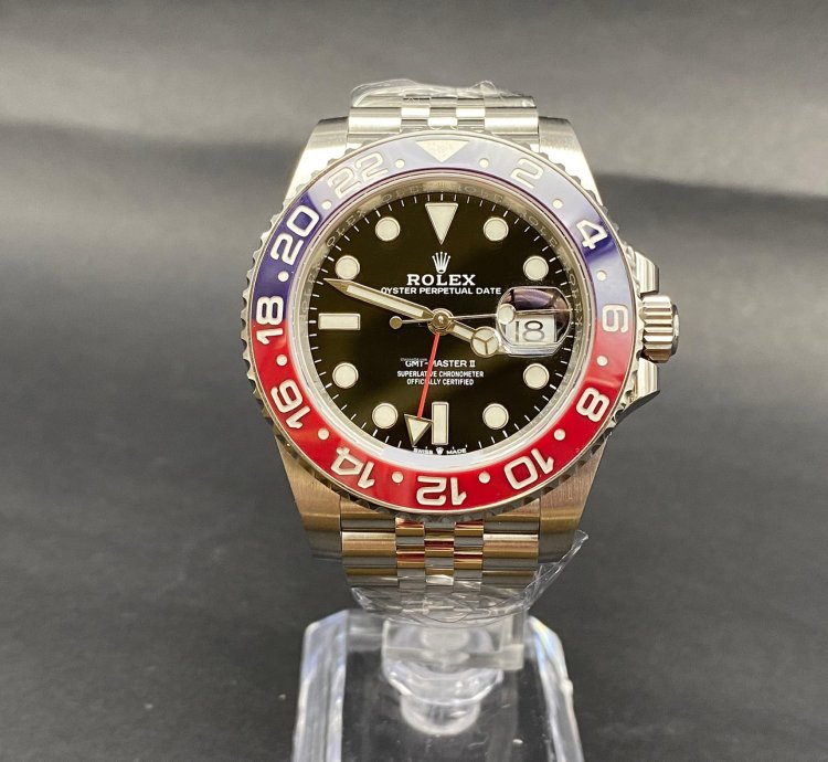 Rolex Gmt-master Ii 126710blro Jub Pepsiold Card