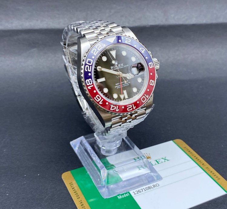 Rolex Gmt-master Ii 126710blro Jub Pepsiold Card