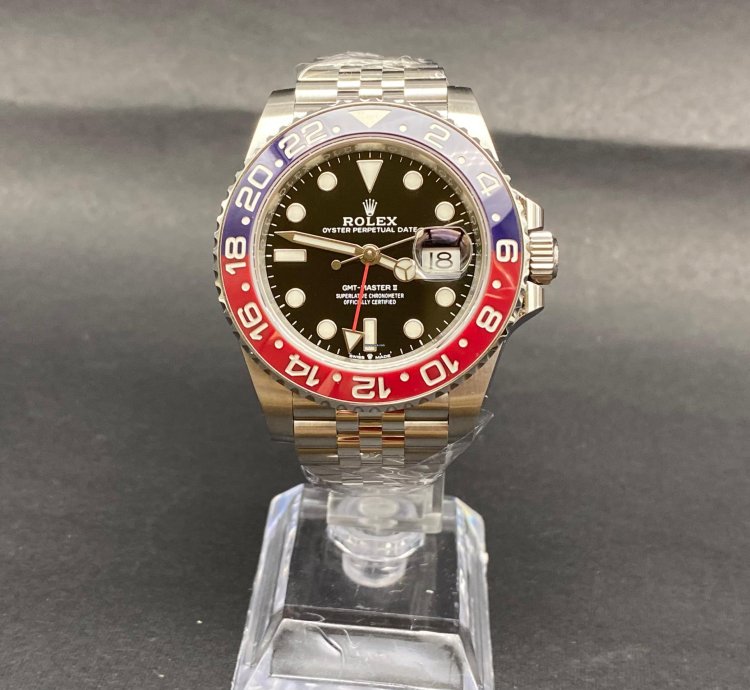 Rolex Gmt-master Ii 126710blro Jub Pepsiold Card