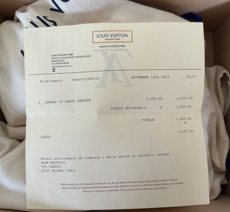 Louis Vuitton Skate Sneakers