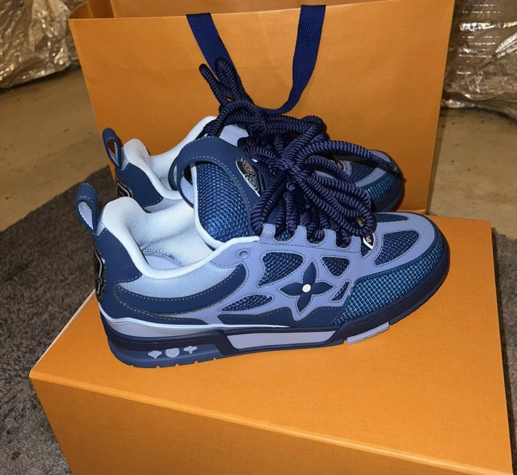 Louis Vuitton Skate Sneakers 8 5