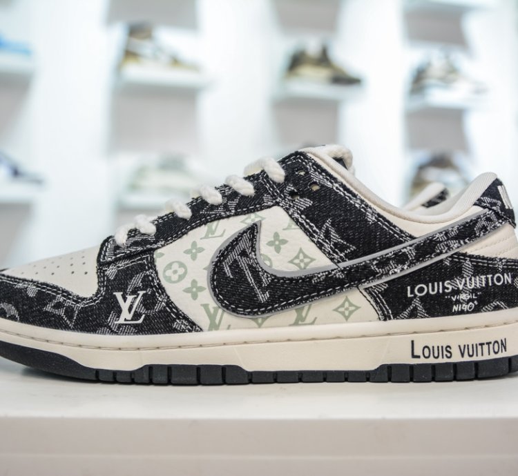 280 Lv X Nike Dunk Low This Model Advocates Breaking The Traditional Industrial 434w