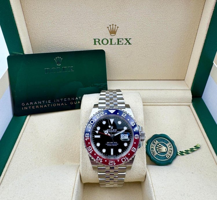 Rolex Gmt-master Ii 126710blro Pepsi Jubilee Bracelet Unworn 2025