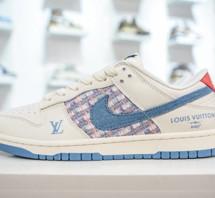 280 Lv X Nike Dunk Low This Model Advocates Breaking The Traditional Industrial 3431d