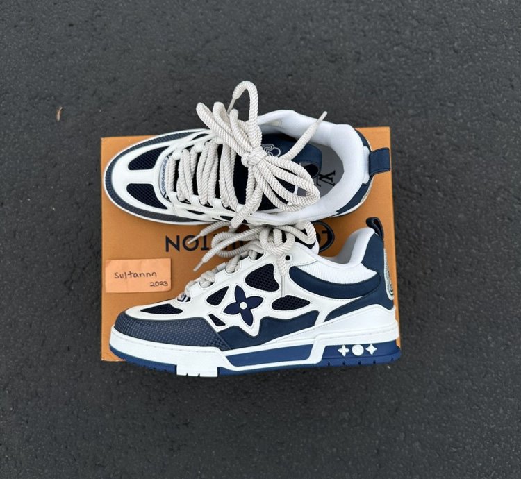 Louis Vuitton Skate Sneakers Blue