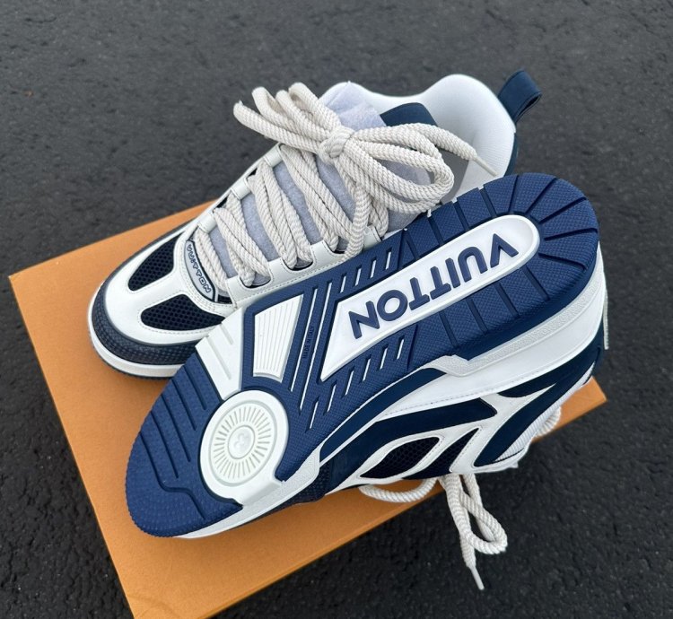 Louis Vuitton Skate Sneakers Blue