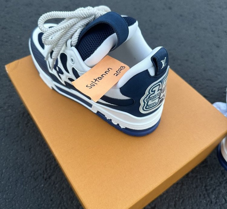 Louis Vuitton Skate Sneakers Blue