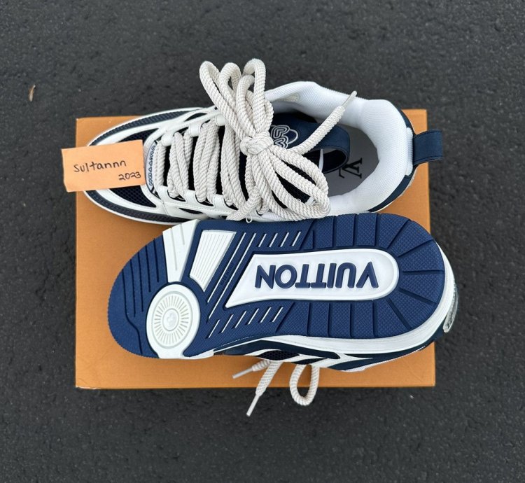 Louis Vuitton Skate Sneakers Blue