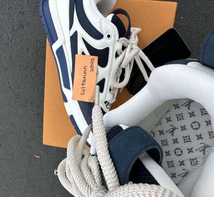 Louis Vuitton Skate Sneakers Blue