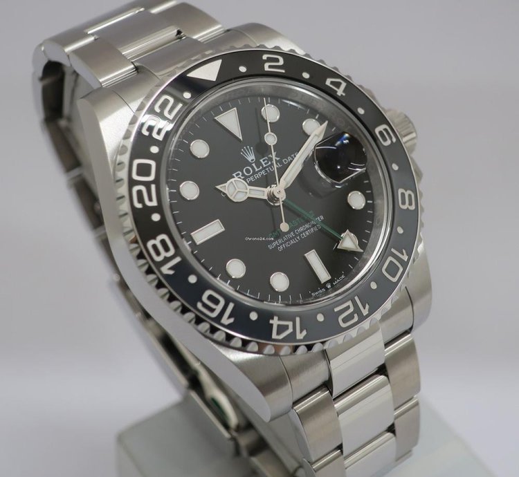 Rolex Gmt-master Ii 126710grnr Automatic Steel Like New Unworn