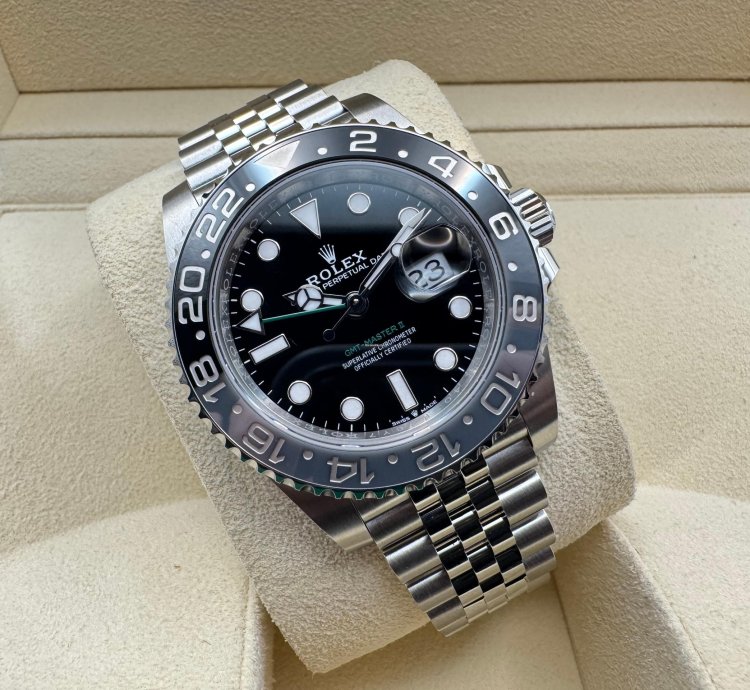 Rolex Gmt-master Ii 126710grnr Bruce Wain Jubilee 2025