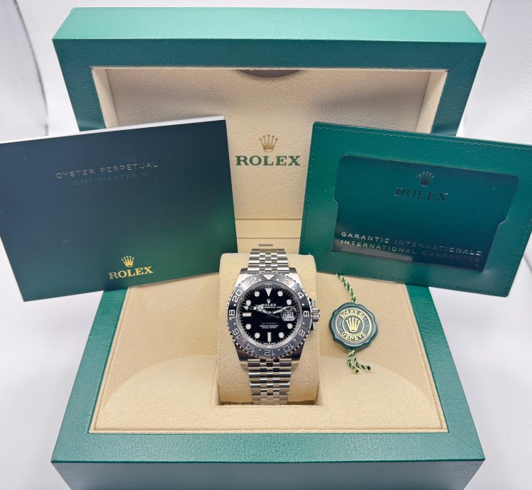 Rolex Gmt-master Ii 126710grnr Bruce Wain Jubilee 2025