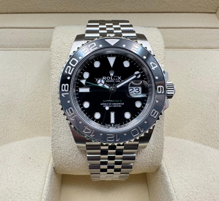 Rolex Gmt-master Ii 126710grnr Bruce Wain Jubilee 2025